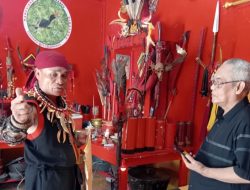 Pimpinan Redaksi Strateginews Kunjungi Tempat Sakral Ritual Perguruan Tambak Baya di Semade Banyuke Hulu