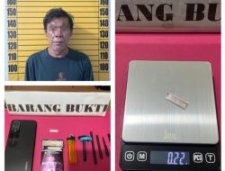 Satresnarkoba Polres Landak Tangkap Residivis Pengedar Sabu di Kost Pelangi Ngabang