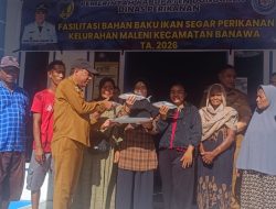 Diskan Donggala Fasilitasi Ikan Segar Di Kelurahan Gunung Bale Dan Maleni