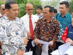 Pemeriksaan lapangan Ombudsman: Lokasi tanah di Kelurahan Titi Papan, petugas BPN tunjuk di Kelurahan Besar