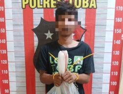 Cekcok dengan istri, suami bakar rumah mertua dibekuk Polres Toba
