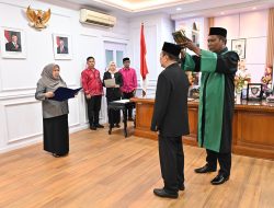 Wagub dr. Reny A. Lamadjido, Lantik JF. Dokter Ahli Utama.