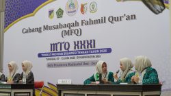 Kafilah MTQ Kota Palu, Raih Juara 1 Putra dan Putri Cabang Musabaqah Fahmil Qur’an.