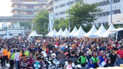 Polda Sumut sulap CFD jadi pesta rakyat HUT ke-80 Bhayangkara, ribuan warga padati Lapangan Merdeka