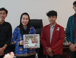 Wakil Wali Kota Palu Imelda Liliana Muhidin, Menerima Pengurus Baru Mahasiswa Anti Narkoba Dan Peduli AIDS.