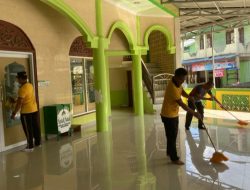 Jaga Toleransi, Polsek Menyuke Gelar Bakti Religi di Gereja dan Masjid
