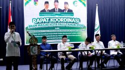 Asisten Bidang Pemerintahan Dan KESRA Kota Palu H. Usman Hadiri RAKOR Imam Masjid Kota Palu.