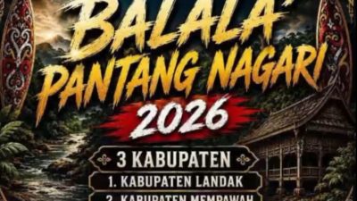 Balala’ Pantang Nagari Serentak 3 Kabupaten 6 Juni 2026 di Kalbar