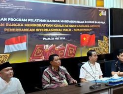 Kakanim Kelas I TPI Palu, Muhammad Akmal Hadiri Rapat  Persiapan Penerbangan Internasional di Bandara Mutiara Sis Al- Djufri Palu.