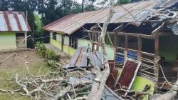 Rusak Berat Ditimpa Pohon Tumbang, Gedung SMP Swadaya Noetoko Butuh Bantuan Dana Renovasi