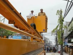 Bupati Deli Serdang potong kabel semrawut di Lubuk Pakam