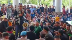Warga Beutong Ateuh Geruduk Kantor Bupati Nagan Raya, Tolak Eksplorasi Tambang
