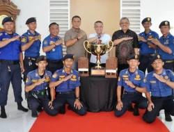 DAMKARMAT  Kota Palu Meraih Juara Umum Pada Regional Firefighter Skill 2026.