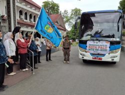 Wakil Wali Kota Palu Imelda Liliana Muhidin, Melepas Kafilla Musabaqah Tilawatil Qur’an Kota Palu.