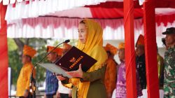 Wakil Wali Kota Palu Imelda Liliana Muhidin, Bertindak Jadi Inspektur Upacara HARGANAS Ke-33 Tahun 2026.