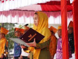 Wakil Wali Kota Palu Imelda Liliana Muhidin, Bertindak Jadi Inspektur Upacara HARGANAS Ke-33 Tahun 2026.