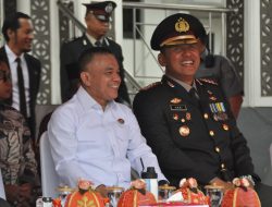 Wali Kota Palu H.Hadianto Rasyid Hadiri Upacara Peringatan HUT Ke-80 Bhayangkara.