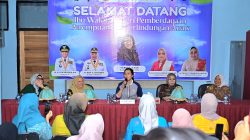 Wagub Sulteng dr. Reny A. Lamadjido Dampingi KUNKER Wamen PPPA Veronika Tan.