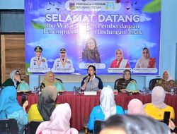 Wagub Sulteng dr. Reny A. Lamadjido Dampingi KUNKER Wamen PPPA Veronika Tan.