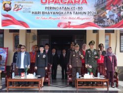 Momentum 80 Tahun Bhayangkara, Pemkab Landak dan KBPP Polri Kalbar Ajak Warga Jaga Kondusivitas