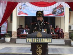Polres Landak Peringati Hari Bhayangkara ke-80 dengan Upacara Khidmat dan Rangkaian Lomba