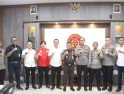 Perkuat Sinergi, Polres Landak Silaturahmi ke Kejari Landak