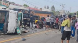 Korban kecelakaan beruntun jalur Medan-Berastagi terus bertambah di RSUP Adam Malik